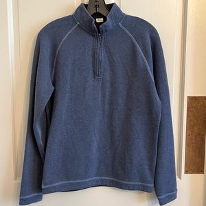 Johnnie-O quarter-zip.  Men’s Small, Heather Blue.